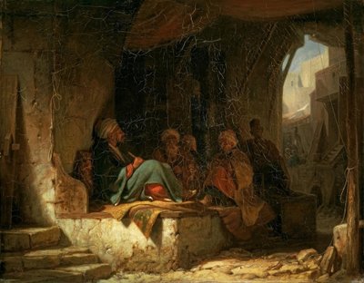 Caffè turco da Carl Spitzweg